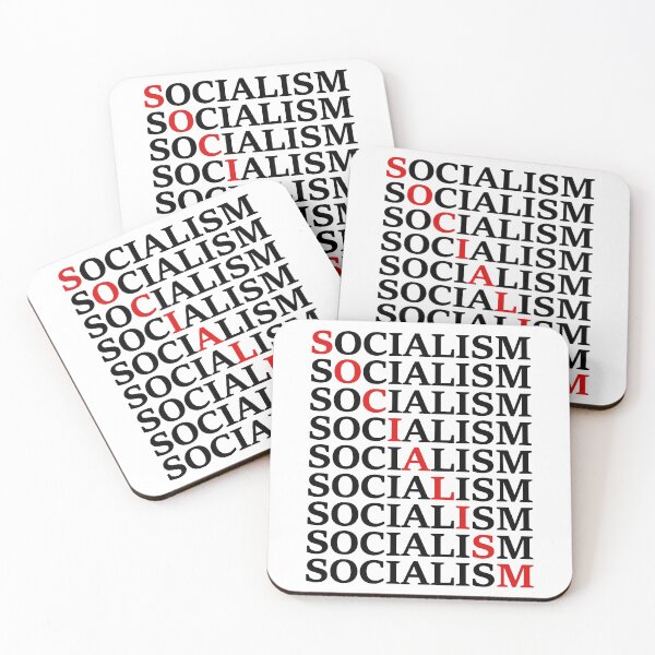 Item preview, Socialism Word Art designed and sold by voltzandvoices.