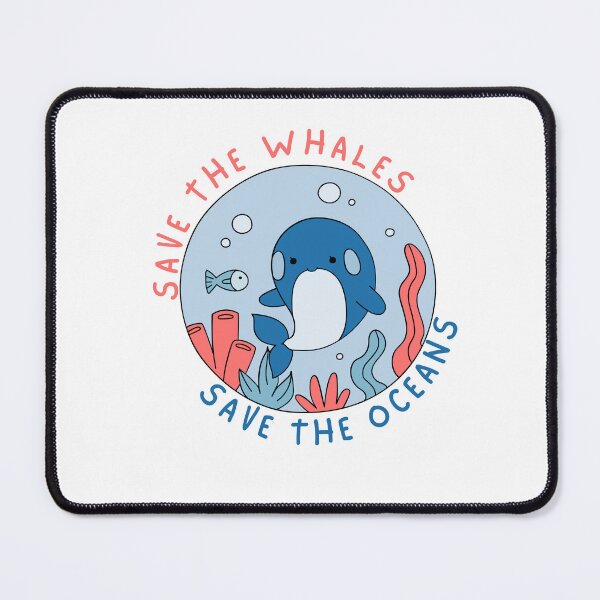 Item preview, Save The Whales Save The Oceans Marine life designed and sold by EsraaBaniOdeh.
