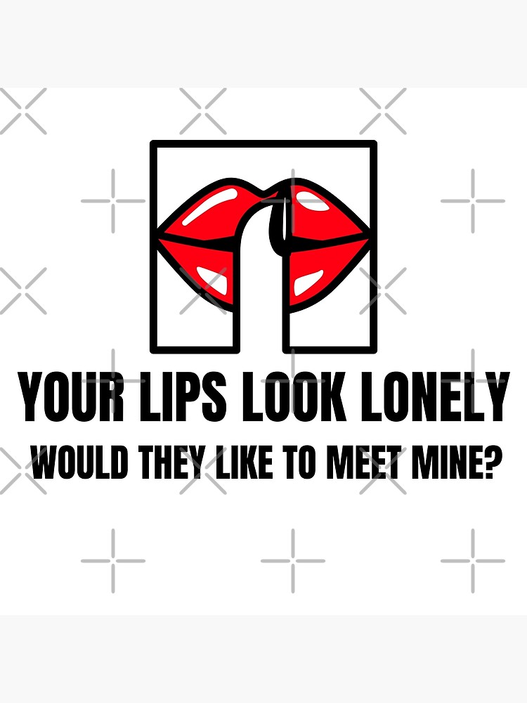 "Funny Pick Up Line Saying Sticker" Poster for Sale by Redbubble