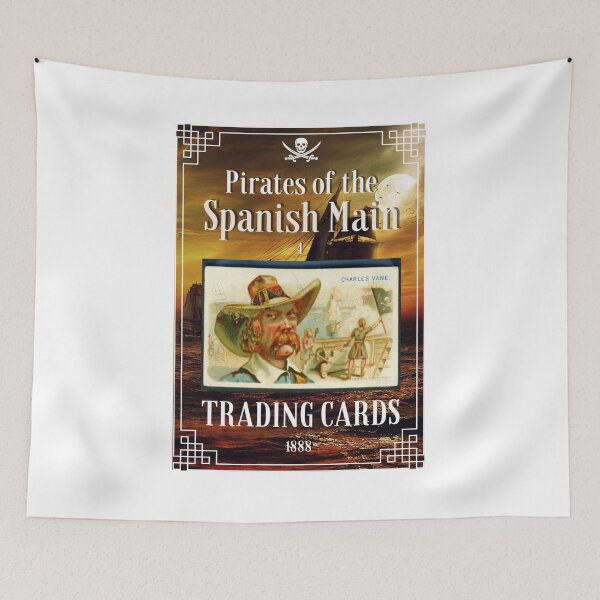 Item preview, Pirates of the Spanish Main Trading Cards 1888 - Charles Vane designed and sold by TeaMugPhrases.