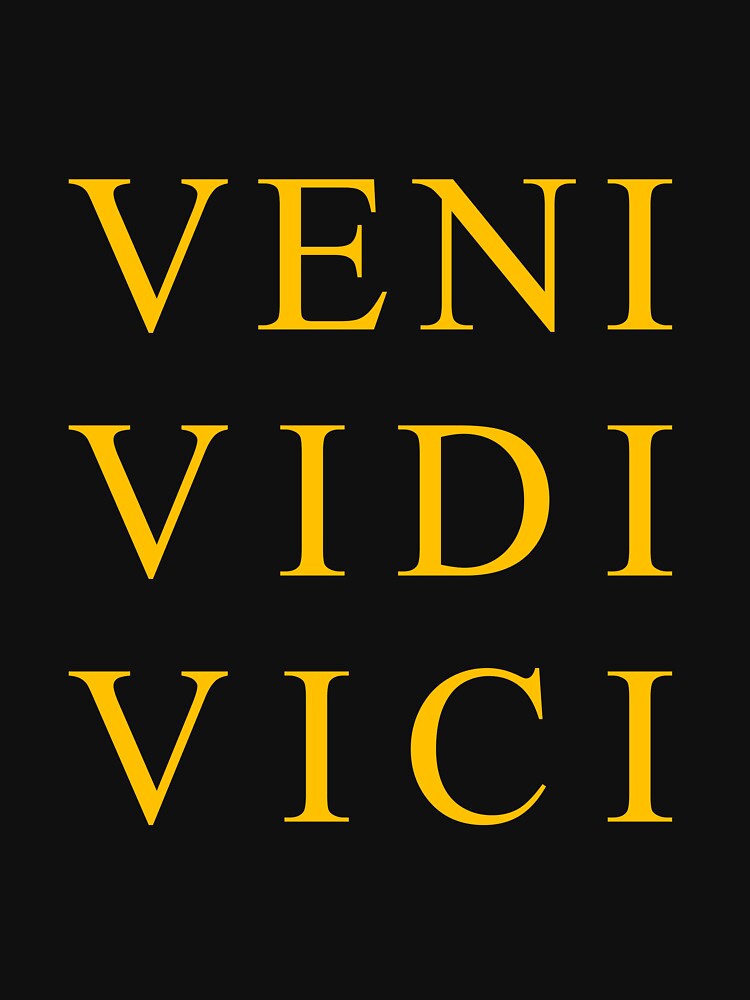 Veni Vidi Vici Essential T-Shirt for Sale by RossDillon