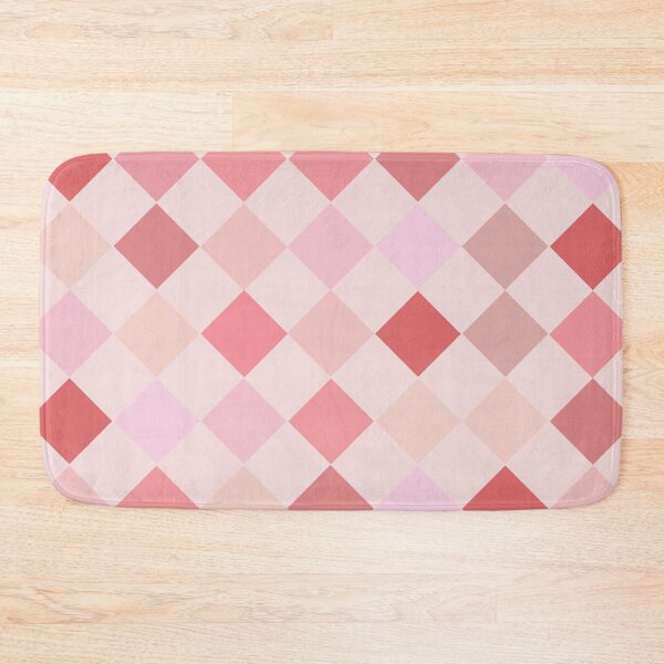 Item preview, Pinkie Slanted Checker designed and sold by STUDIO MORE Los Angeles.