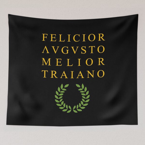 Item preview, Luckier than Augustus, better than Trajan designed and sold by Ukid.