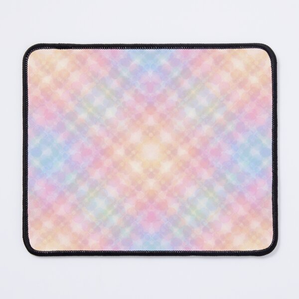 Item preview, Blue flowers are scattered over an abstract watercolor-inspired background of soft colors. designed and sold by StudioBoomBoom.