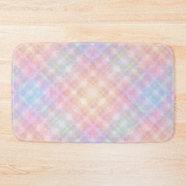 Item preview, Blue flowers are scattered over an abstract watercolor-inspired background of soft colors. designed and sold by StudioBoomBoom.