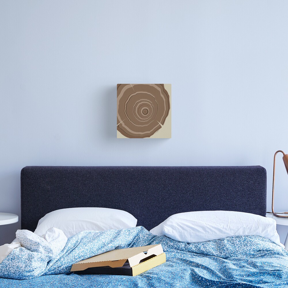 Tree Rings Canvas Print