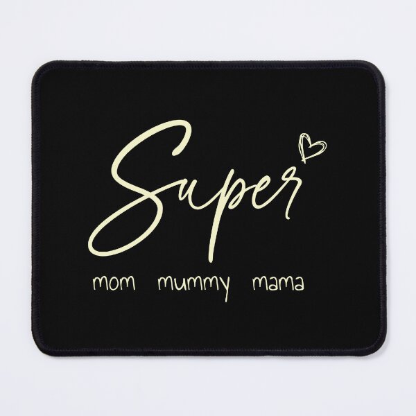 Item preview, Super mom mummy mama a new mothers day gift for mom wife or grandma with tiger texture designed and sold by kind4you.