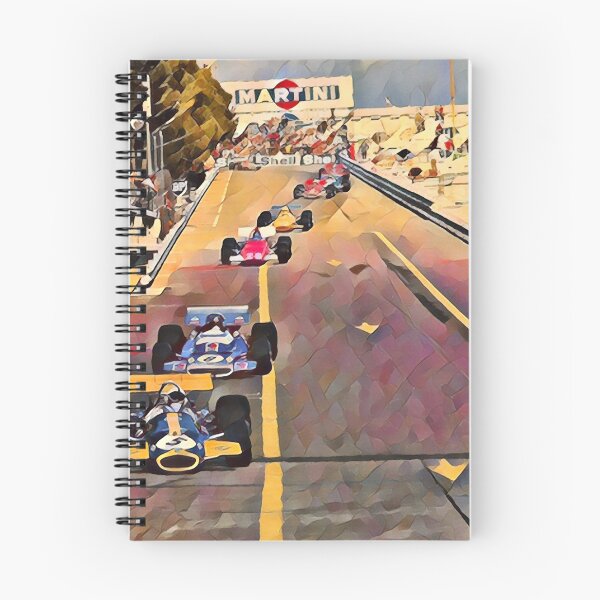 Item preview, Formula One Racing at Monaco Poster – Classic F1 Monaco GP designed and sold by Road To Track.