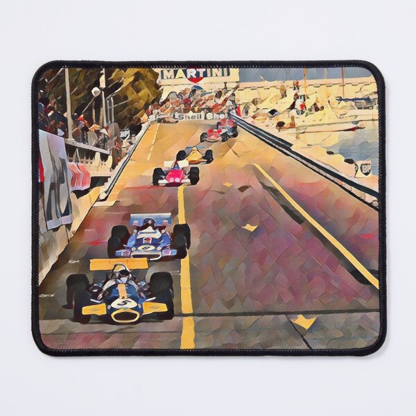 Item preview, Formula One Racing at Monaco Poster – Classic F1 Monaco GP designed and sold by Road To Track.
