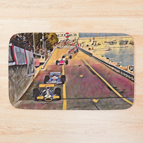Item preview, Formula One Racing at Monaco Poster – Classic F1 Monaco GP designed and sold by Road To Track.