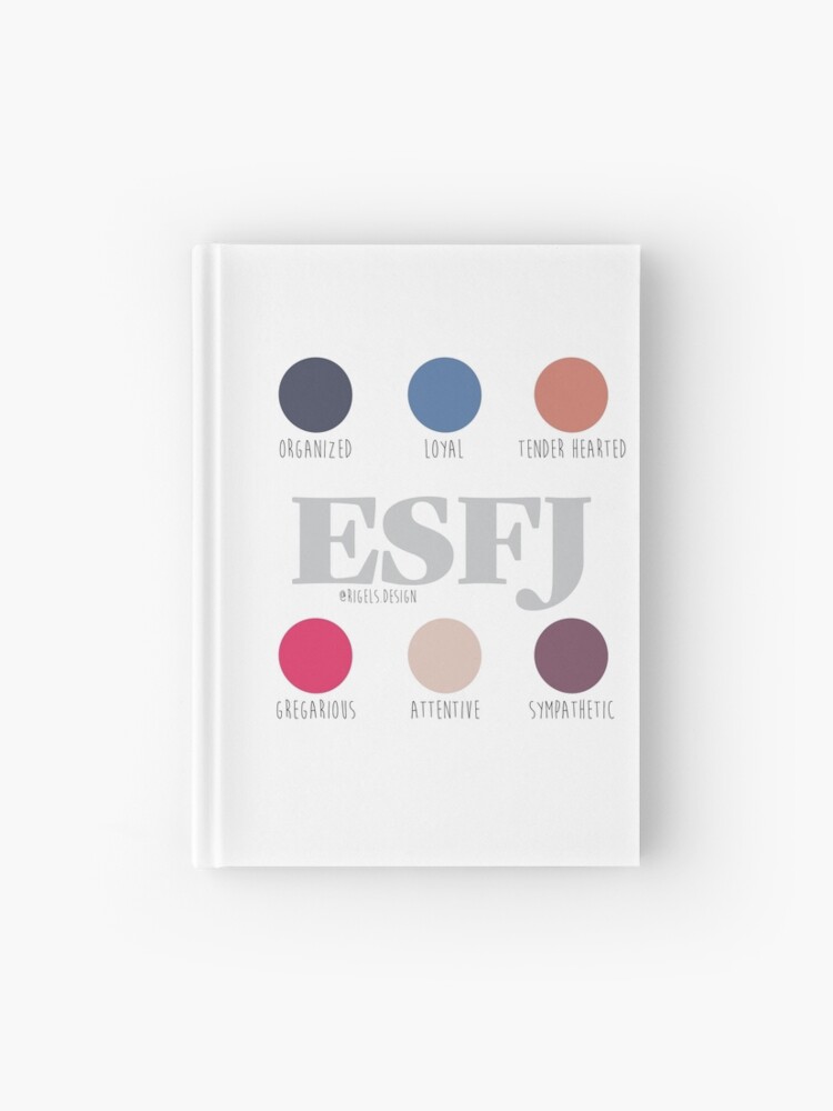 ESFJ MBTI - The Consul&quot; Journal for Sale by Rigel Bergonio | Redbubble