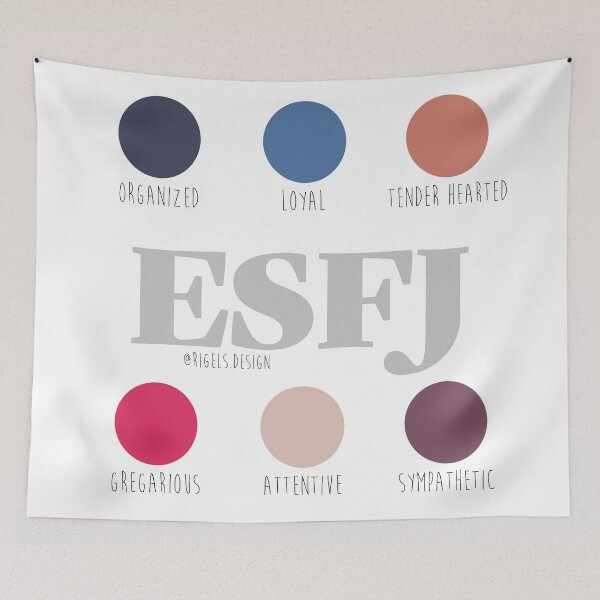 Item preview, ESFJ MBTI - The Consul designed and sold by Rigel Bergonio.