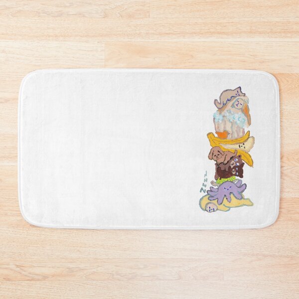 Item preview, Sleepy octopus super kawaii baby babies banana teddy bear bath onesie nighttime dog animal designed and sold by super_shimizu.
