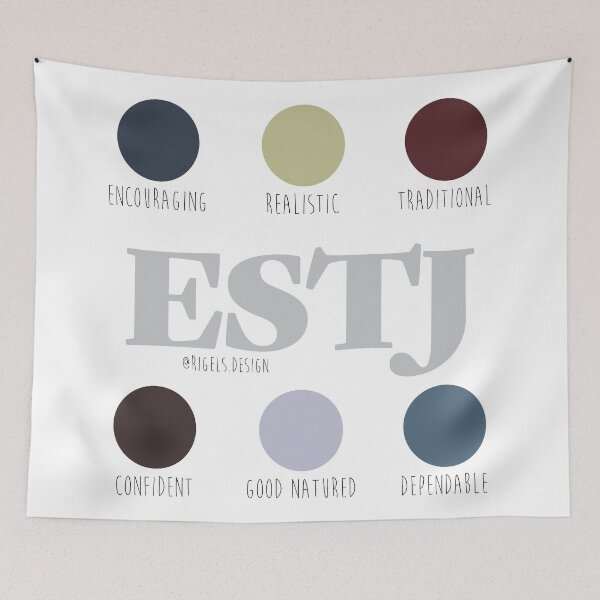 Item preview, ESTJ MBTI - The Executive designed and sold by Rigel Bergonio.