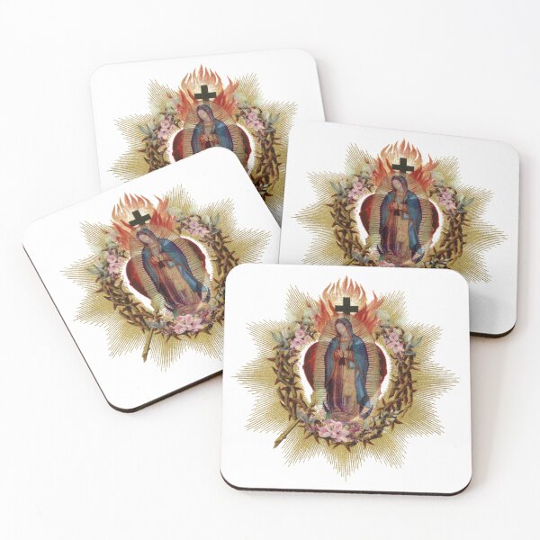 Item preview, Our Lady of Guadalupe, Sacred Heart of Jesus designed and sold by AMDG Line.