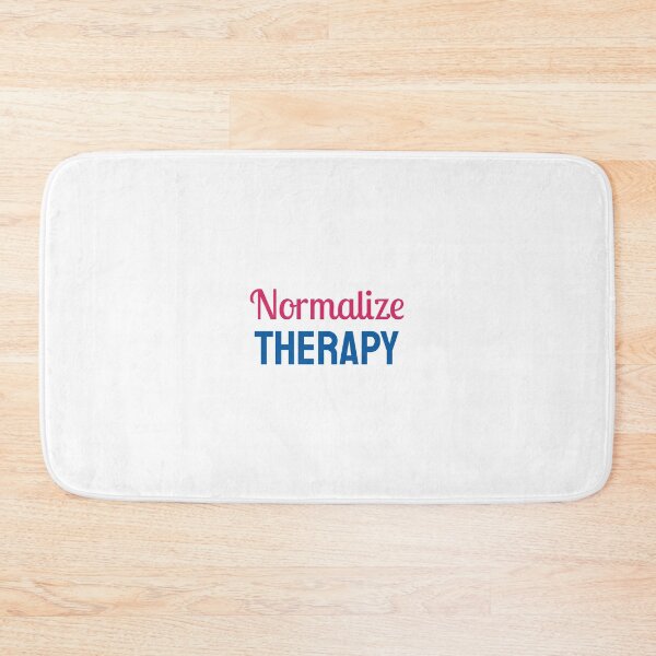 Item preview, Normalize therapy - Mental Health - Self Care Quotes designed and sold by Inspirationmotivation.