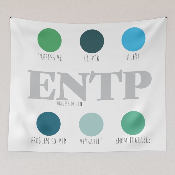Item preview, ENTP MBTI - The Debater designed and sold by Rigel Bergonio.