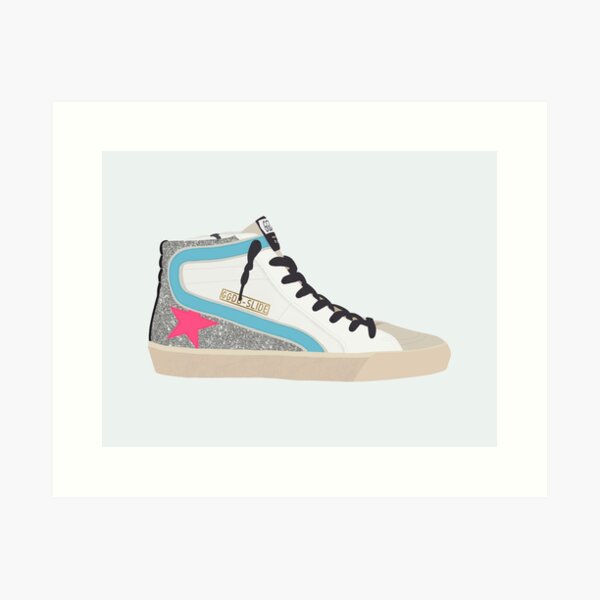 Golden Goose Sneaker Art Prints for Sale | Redbubble