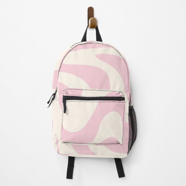 y2k Pink and White Spikey Heart Backpack