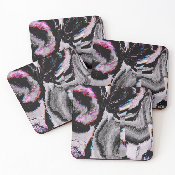 Item preview, Copy of emerald green blue trippy abstract designed and sold by Quoppidou.