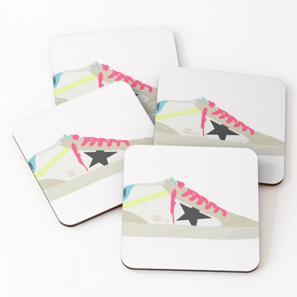 Item preview, Pink, Green and Blue Golden Goose Midstar Sneaker designed and sold by themgreen.