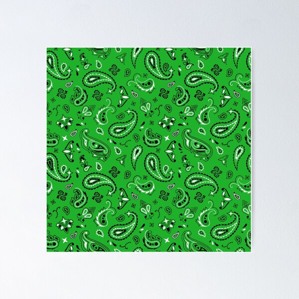 Item preview, BVGreen Bandana designed and sold by STUDIO MORE Los Angeles.