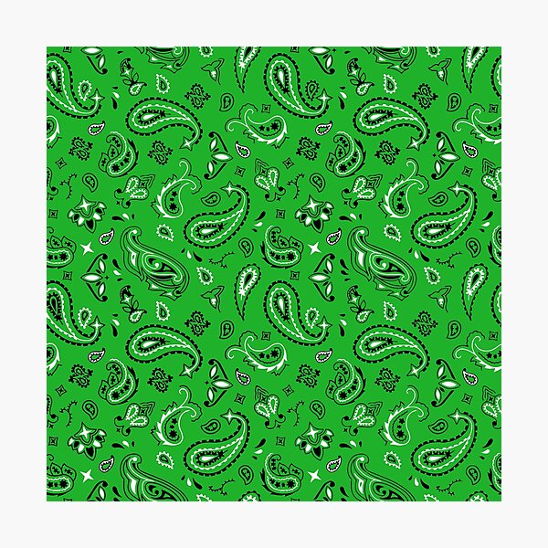 Item preview, BVGreen Bandana designed and sold by STUDIO MORE Los Angeles.