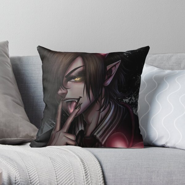 Kai HERESY demon Throw Pillow