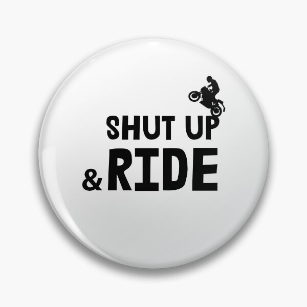 Item preview, Shut up and ride, Rider moto designed and sold by Vitrina ⭐⭐⭐⭐⭐.