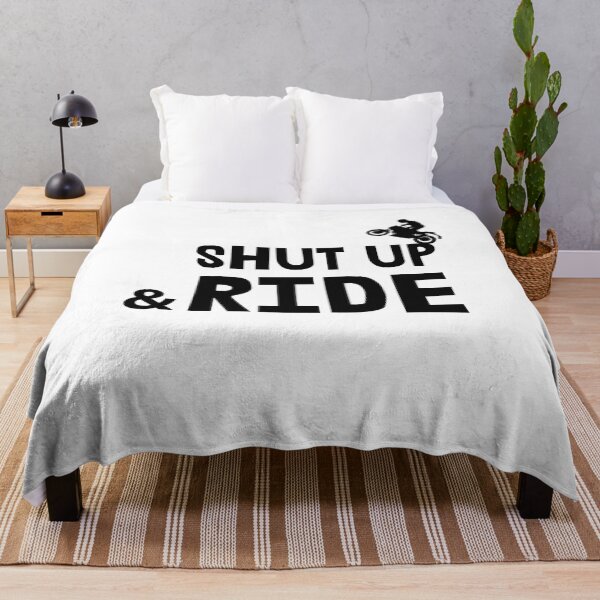 Item preview, Shut up and ride, Rider moto designed and sold by Vitrina ⭐⭐⭐⭐⭐.
