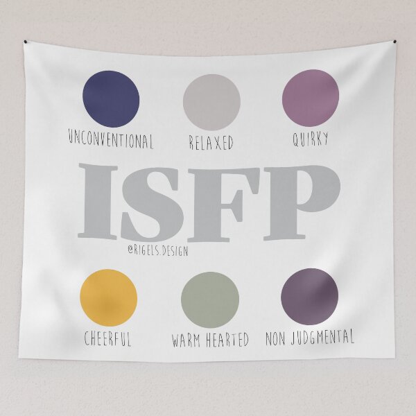 Item preview, ISFP MBTI - The Adventurer designed and sold by Rigel Bergonio.