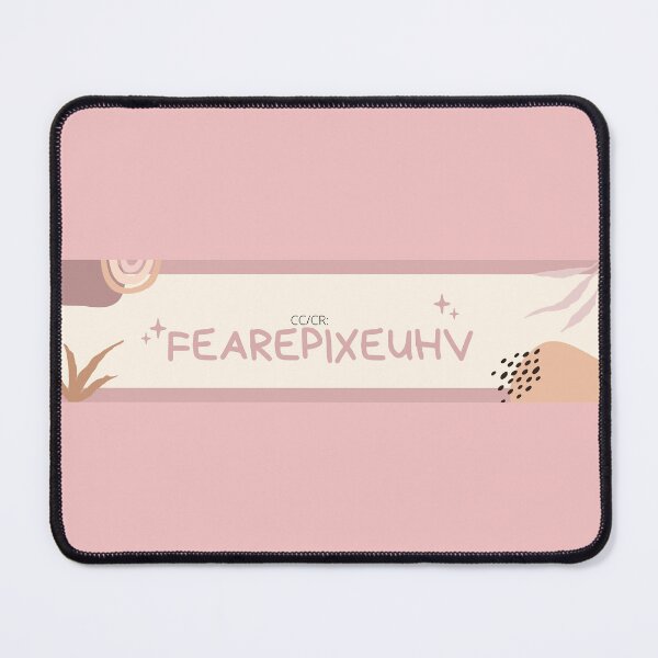 Item preview, Fearepixeuhv banner logo baby pink designed and sold by Fearepixeuhv.