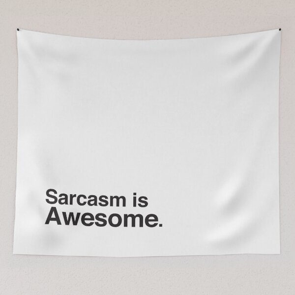 Item preview, Sarcasm is awesome designed and sold by jazzydevil.