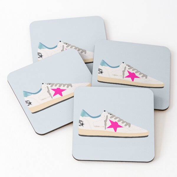 Item preview, Turquoise and Fuchsia Golden Goose Ballstar Sneaker designed and sold by themgreen.