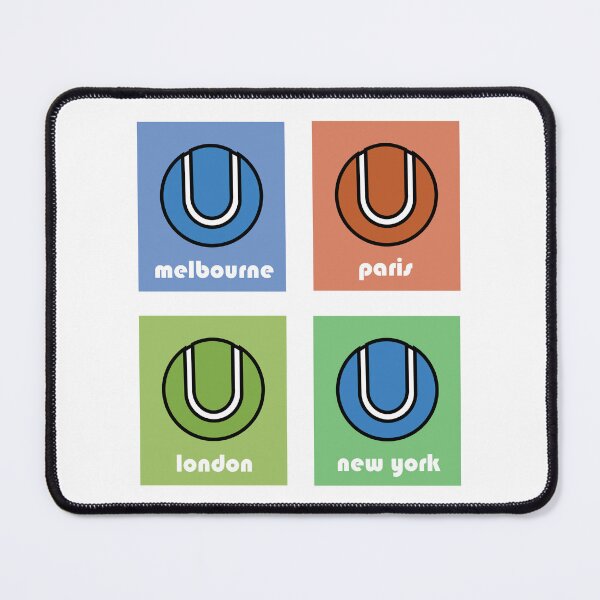 Item preview, Tennis grand slam cities designed and sold by TheBluePig.