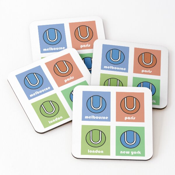 Item preview, Tennis grand slam cities designed and sold by TheBluePig.