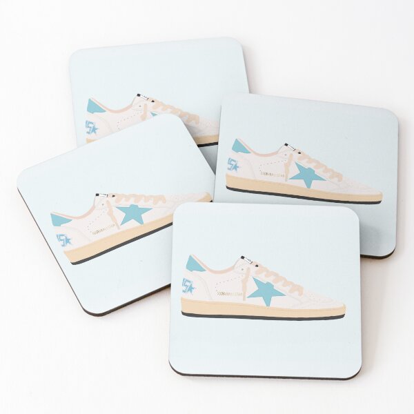 Item preview, Blue and White Golden Goose Ballstar Sneaker designed and sold by themgreen.