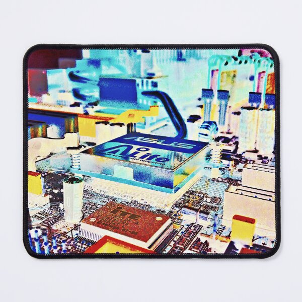 Item preview, Computer Mother Board Cooled Asus Alite Processor Chip Color Inverted designed and sold by RyanCaudell.
