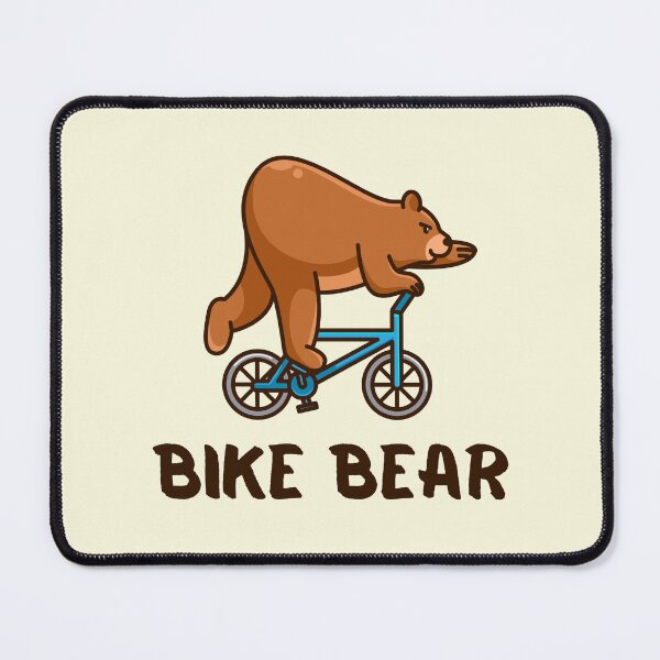 Item preview, Funny Bike Bear - Bear Riding A Bicycle designed and sold by SweetbeStore.