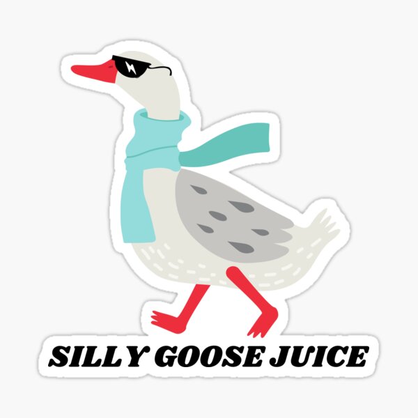"Silly Goose Juice Mom Juice Silly Goofy Mood" Sticker by
