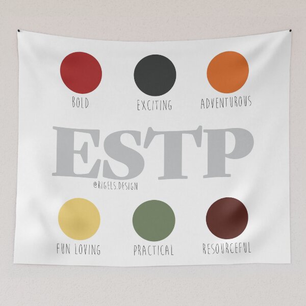 Item preview, ESTP MBTI - The Entrepraneur  designed and sold by Rigel Bergonio.