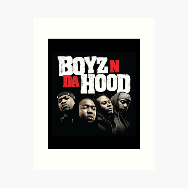 Boyz N the hood Ice Cube cult movie poster print