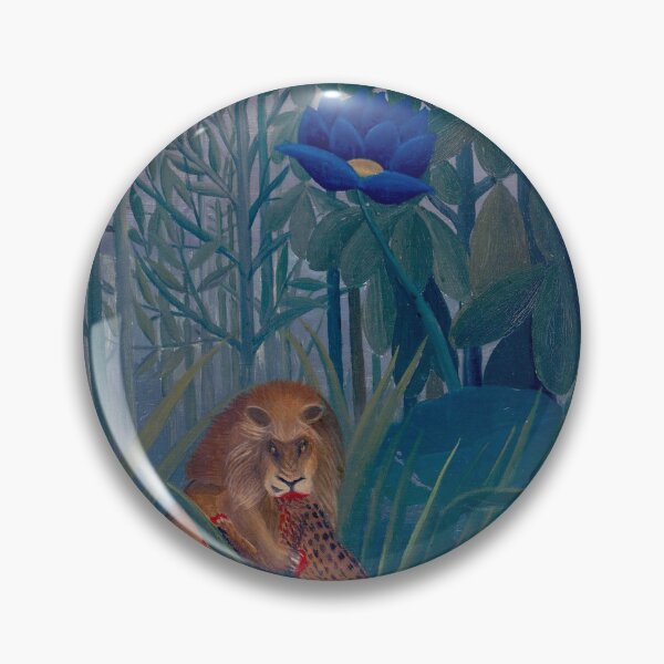 Item preview, HENRI ROUSSEAU - The Repast of the Lion designed and sold by MagicStrawberry.