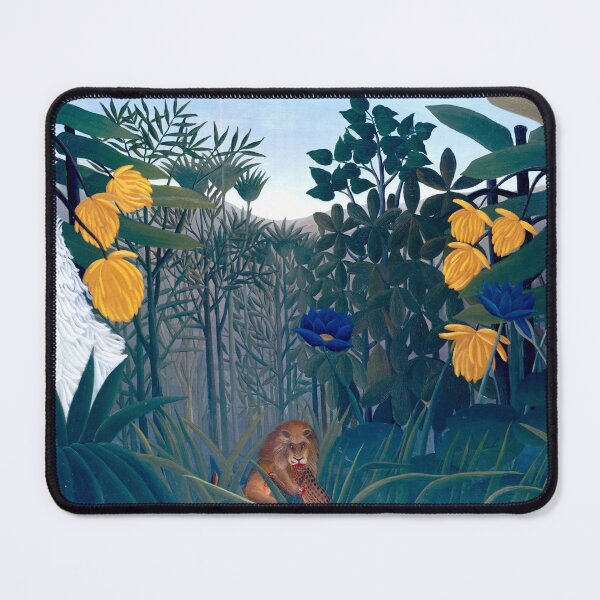 Item preview, HENRI ROUSSEAU - The Repast of the Lion designed and sold by MagicStrawberry.