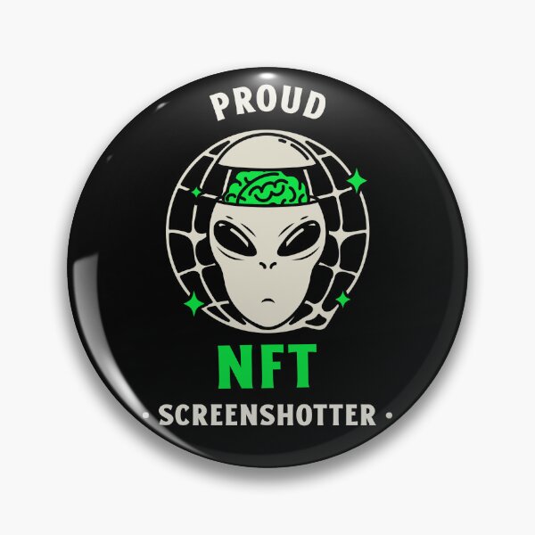 Artikelvorschau, Stolzer NFT Screenshotter Alien entworfen und verkauft von deejum.