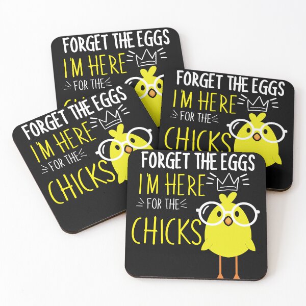 Item preview, forget the eggs i'm here for chicks, Happy Easter Spring Holiday,funny easter gift designed and sold by ourpretty.