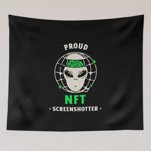 Item preview, Proud NFT Screenshotter Alien designed and sold by deejum.