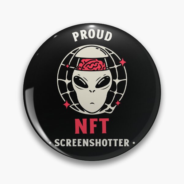 Artikelvorschau, Stolzer NFT Screenshotter Alien entworfen und verkauft von deejum.