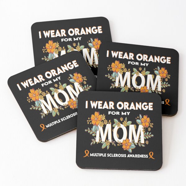 Item preview, I Wear Orange For My Mom Multiple Sclerosis Awareness designed and sold by MqHStore.