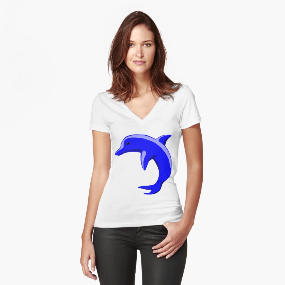 Item preview, Fitted V-Neck T-Shirt designed and sold by raregamingdump.